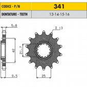 Звезда дорожная #520 SUNSTAR для KAWASAKI KLX300 (KLX300R), 20 KLX300R CMF  21