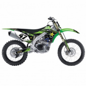 Комплект наклеек FACTORY EFFEX 2015 Rockstar для KAWASAKI KX250F 2009-12