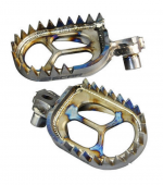 Подножки титановые SCAR для YAMAHA YZ, YZF, WRF 99-18