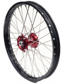 Колесо переднее 21-1.60 с золотым ободом и красной ступицей HAAN WHEELS для HONDA CR 125, 250-CRF 250, 450 95