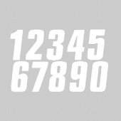  Цифра 7 номера FACTORY EFFEX Factory Numbers - 7