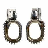 Подножки титановые SCAR для KTM 125SX-150SX-250SX-F-450SX-F, HUSQVARNA TC125, FC250