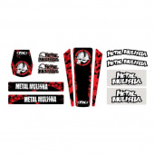 Набор наклеек Trim Kit FACTORY EFFEX 2015 Metal Mulisha Universal для HONDA
