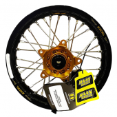 Колесо заднее 18-2.15 с черным ободом и золотой ступицей HAAN WHEELS для KTM EXC&EXC-F 1995