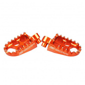 Подножки с пружиной SCAR Evo для KTM SX, SX-F, EXC (EXCEPT 85/105) 98-15, HUSQVARNA TC, FC 14-15