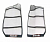 Сетка радиатора TWIN AIR для HONDA CRF450R/RWE/RX 2021, CRF250R 2022