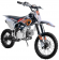 Питбайк KAYO M125EM 17/14  (механическое сцепление, электрический стартер - 2025 г.), заводская упаковка