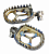 Подножки SCAR Anti mud для YAMAHA YZ250F 2024-.., WRF250 2025, YZ450F 2023-.., WR450F 2024-25