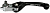 Рычаг сцепления откидной SCAR для мотоциклов KTM 125SX 09-15, HUSQVARNA TC125 14-18, FC250-450 16-19