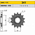Звезда дорожная #520 SUNSTAR для KAWASAKI KLX300 (KLX300R), 20 KLX300R CMF  21