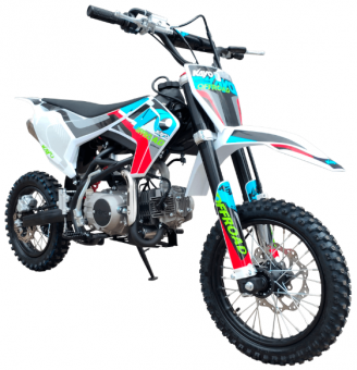 Питбайк KAYO M125EM 14/12 (механическое сцепление, электрический стартер - 2026 г.), заводская упаковка