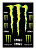 Набор наклеек FACTORY EFFEX Monster Sticker Sheet XL