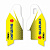 Наклейки на защиту вилки FACTORY EFFEX для SUZUKI RM85 2005-16