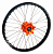 Колесо переднее 21-1.60 с черным ободом A60 и оранжевой ступицей HAAN WHEELS для KTM SX, SXF 2015