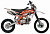 Питбайк KAYO BASIC TT125EA 17/14 KRZ (полуавтомат, электрический стартер 2022 г.)