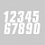 Цифра 1 номера FACTORY EFFEX Factory Numbers - 4