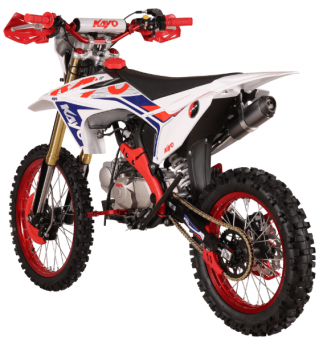 Питбайк KAYO BIG-MINI LUX K125EM 19/16 TT (механическое сцепление, электрический стартер - 2026 г.), заводская упаковка