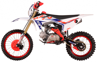 Питбайк KAYO BIG-MINI LUX K125EM 19/16 TT (механическое сцепление, электрический стартер - 2026 г.), заводская упаковка