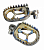 Подножки титановые SCAR для YAMAHA YZ, YZF, WRF 99-18