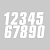  Цифра 7 номера FACTORY EFFEX Factory Numbers - 7