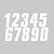 Цифра 8 номера FACTORY EFFEX Factory Numbers - 7