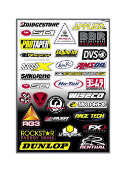 Набор наклеек FACTORY EFFEX Sponsor D