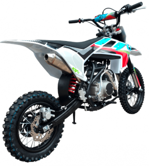 Питбайк KAYO M125EM 14/12 (механическое сцепление, электрический стартер - 2026 г.), заводская упаковка