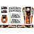 Набор наклеек Trim Kit FACTORY EFFEX 2013 Metal Mulisha Universal для KTM