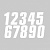 Цифра 6 номера FACTORY EFFEX Factory Numbers - 6