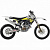 Комплект наклеек FACTORY EFFEX Rockstar для HUSQVARNA TC-FC, TE-FE 2016