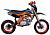Питбайк KAYO EVOLUTION YX140EM 17/14 KRZ (механическое сцепление, электрический стартер 2022 г.)