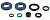 Комплект сальников двигателя ATHENA для KAWASAKI KX85-100 2001-18, SUZUKI RM 100 - 2003/2008