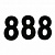 Цифра 8 номера FACTORY EFFEX Pro Numbers - 8