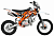 Питбайк KAYO BASIC TT140 17/14 KRZ (механическое сцепление, кикстартер 2022 г.)