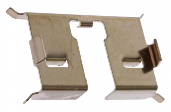 Пластина прижимная боковая колодок передних для YAMAHA YZ125/250 08-24