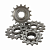 Звезда передняя RENTHAL #525 для HONDA CB 600 FA 2013, CB 600 FA 2012, CB 600 FA 2011, CB 600 FA 2010, CB 600 FA 2009, CB 600 FA 2008, CB 600 FA 2007