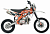 Питбайк KAYO BASIC TT125EM 17/14 KRZ (механическое сцепление, электрический стартер 2022 г.)
