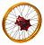 Колесо заднее 19-2.15 с золотым ободом и красной ступицей HAAN WHEELS для HONDA CRF450 2013