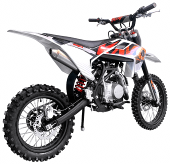 Питбайк KAYO M125EM 17/14  (механическое сцепление, электрический стартер - 2025 г.), заводская упаковка