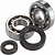 Комплект подшипников и сальников коленвала ALL BALLS для YAMAHA YZ80 93-01, YZ85 02-18