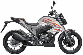 Мотоцикл ATAKI BATLLO (4T PR300 PRO) 17/17 - 2026 г., ПТС, белый, заводская упаковка