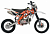 Питбайк KAYO BASIC TT125 17/14 KRZ (механическое сцепление, кикстартер, 2022 г.)