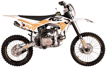 Питбайк KAYO BIG-MINI K140EM 19/16 TT (механическое сцепление, электрический стартер - 2026 г.), заводская упаковка