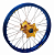 Колесо заднее 16-1.85 с синим ободом и золотой ступицей HAAN WHEELS для YAMAHA YZ85 1993