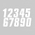 Цифра 1 номера FACTORY EFFEX Factory Numbers - 7